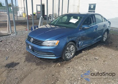 2015 Volkswagen Jetta 1.8T Se from USA, damaged, VIN 3VWD17AJ7FM242740